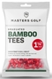 MASTERS BAMBUS STEP TEES 1 1/4