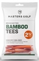MASTERS BAMBUS STEP TEES 2 3/4