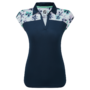 FOOTJOY 81691 FLOWER PRINT POLO DAMEN